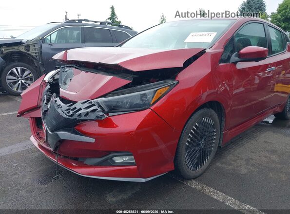 1N4CZ1CV8PC562405 2023 NISSAN LEAF Red 