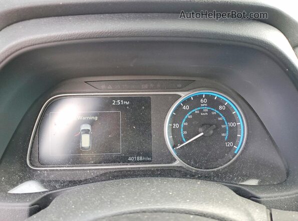 1N4CZ1CV9PC553681 2023 NISSAN LEAF Black Սարքավորումների վահանակի տեսք