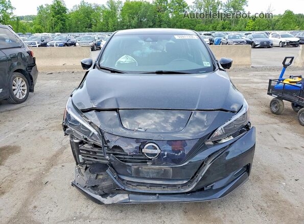 1N4CZ1CV9PC553681 2023 NISSAN LEAF Black Դիմացի տեսք