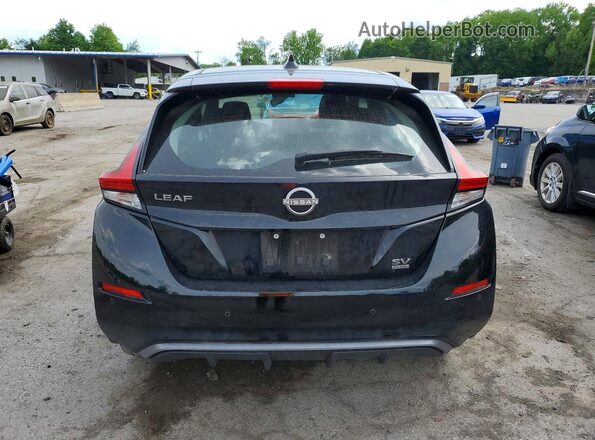 1N4CZ1CV9PC553681 2023 NISSAN LEAF Black Հետևի տեսք