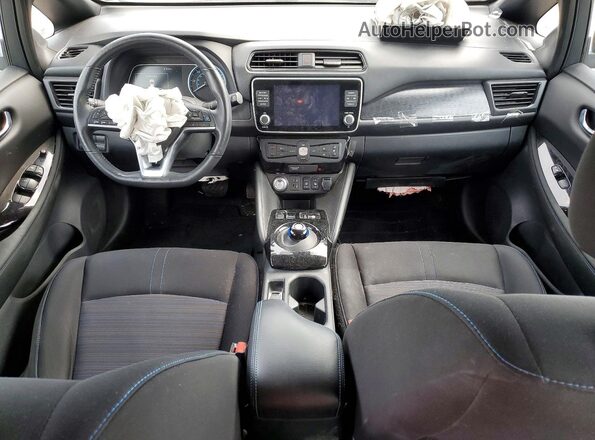 1N4CZ1CV9PC553681 2023 NISSAN LEAF Black Առջևի վահանակի տեսք