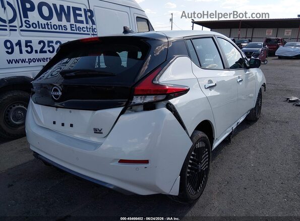 1N4CZ1CV9RC554154 2024 NISSAN LEAF White Rear right