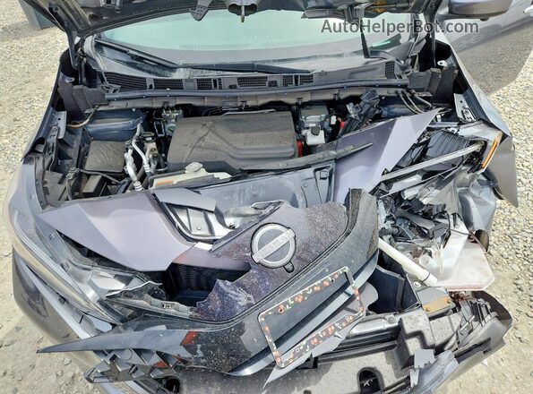 1N4CZ1CV9SC560851 2025 NISSAN LEAF Gray Vista del compartimento del motor