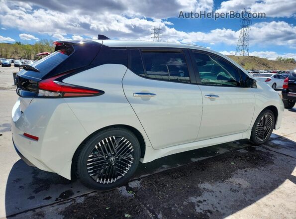 1N4CZ1CVXRC553532 2024 NISSAN LEAF Белый Задняя правая четверть