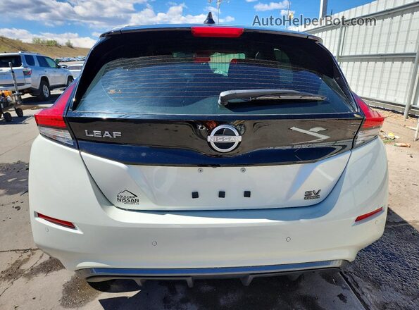 1N4CZ1CVXRC553532 2024 NISSAN LEAF Белый Вид сзади