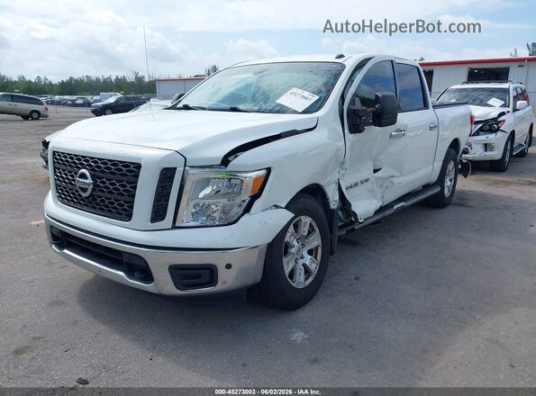 1N6AA1E63KN511371 2019 NISSAN TITAN White Front left