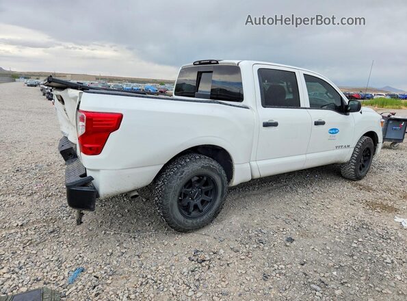 1N6AA1EC4MN512148 2021 NISSAN TITAN Белый Задняя правая четверть