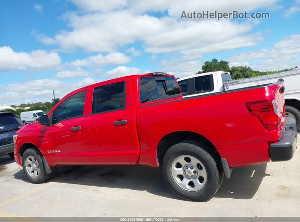 1N6AA1ECXLN509429 2020 NISSAN TITAN Red Սալոնի 360 աստիճան տեսք