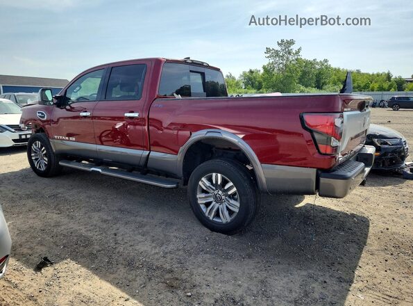 1N6AA1FBXRN110809 2024 NISSAN TITAN Red Հետևի ձախ