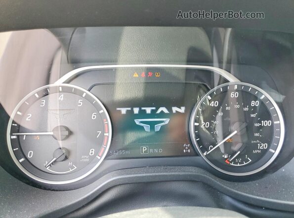 1N6AA1FBXRN118375 2024 NISSAN TITAN White Սարքավորումների վահանակի տեսք