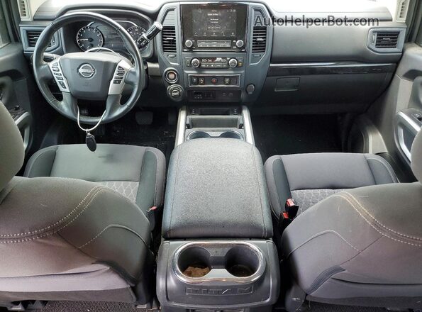 1N6AA1FBXRN118375 2024 NISSAN TITAN White Առջևի վահանակի տեսք