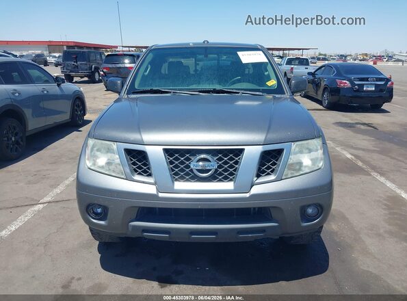 1N6AD0CU3GN784255 2016 NISSAN FRONTIER Серый Вид щитка приборов