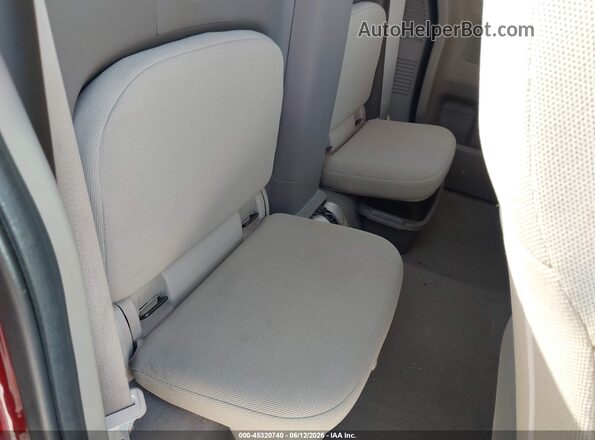 1N6AD0CW7KN736722 2019 NISSAN FRONTIER Burgundy VIN კოდის სტიკერის ხედი