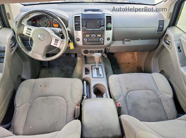 1N6AD0ER1JN758656 2018 NISSAN FRONTIER Black Widok deski rozdzielczej