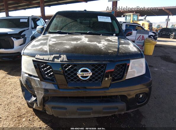 1N6AD0ER1JN770614 2018 NISSAN FRONTIER Black Widok zestawu wskaźników