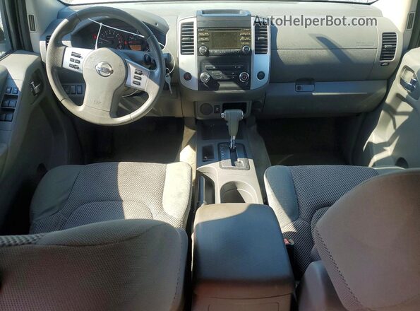 1N6AD0ER2EN754878 2014 NISSAN FRONTIER White Dashboard view