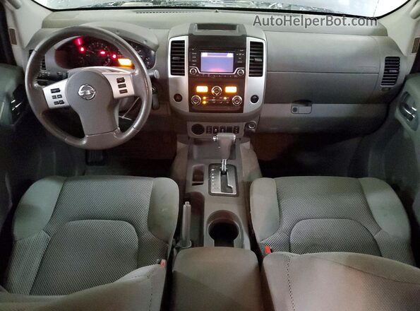 1N6AD0ER3GN777637 2016 NISSAN FRONTIER Gray Dashboard view