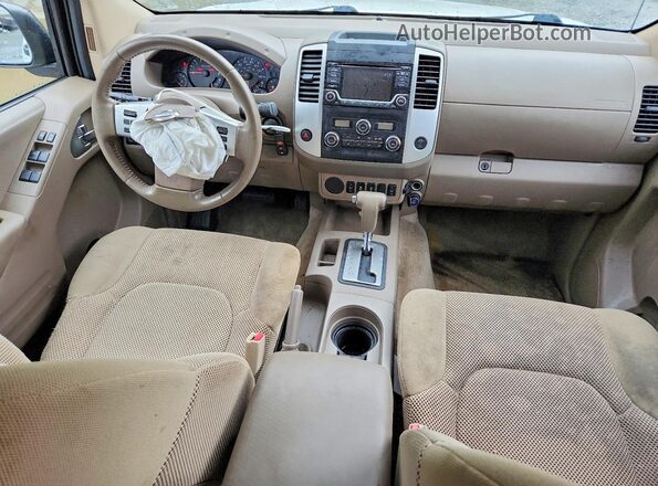 1N6AD0ER7GN904048 2016 NISSAN FRONTIER White Widok deski rozdzielczej
