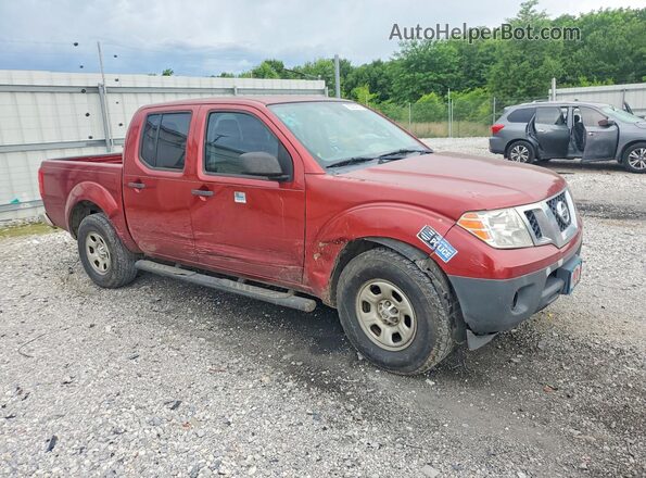 1N6AD0ER9GN704045 2016 NISSAN FRONTIER Maroon Delantero derecho