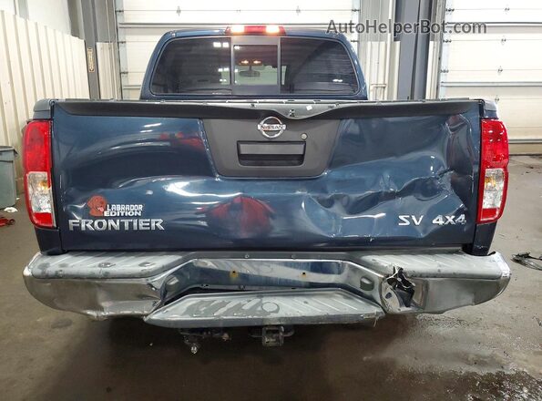 1N6AD0EV0HN748059 2017 NISSAN FRONTIER Синий Вид сзади