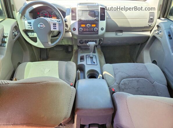 1N6AD0EV1HN700652 2017 NISSAN FRONTIER White Vista del salpicadero