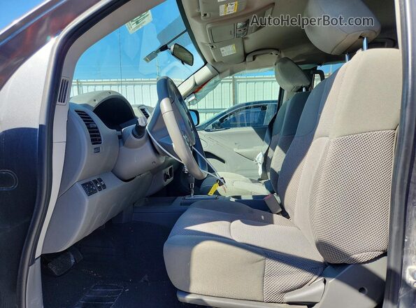 1N6AD0EV1JN768178 2018 NISSAN FRONTIER Gray Vista interior delantera