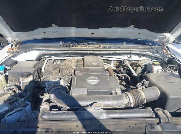 1N6AD0EV2KN719699 2019 NISSAN FRONTIER Белый Вид сзади