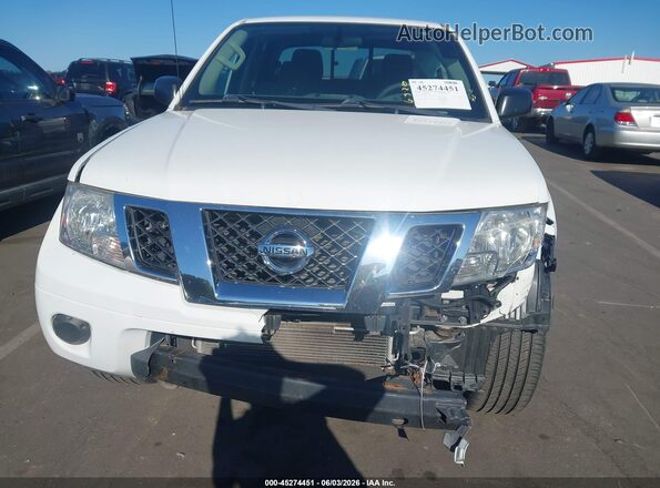 1N6AD0EV2KN719699 2019 NISSAN FRONTIER Белый Вид щитка приборов