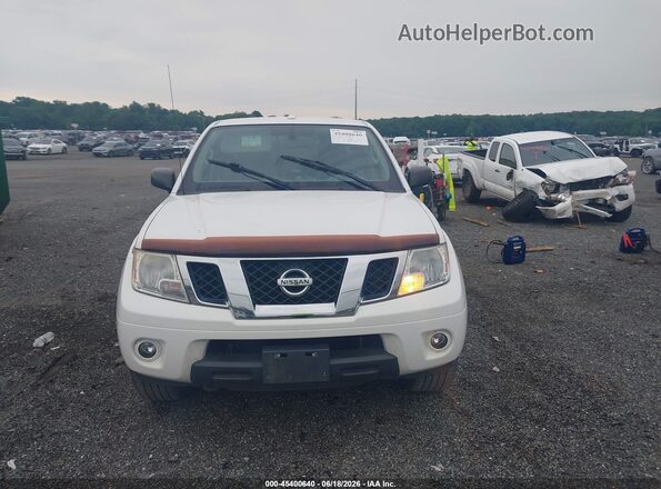 1N6AD0EV3GN744053 2016 NISSAN FRONTIER White Вид щитка приладів