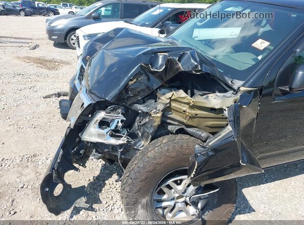 1N6AD0EV3GN764643 2016 NISSAN FRONTIER Черный Вид щитка приборов