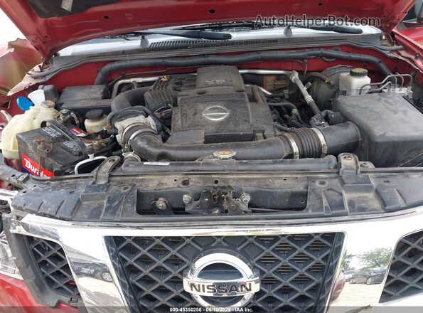1N6AD0EV4GN799031 2016 NISSAN FRONTIER Red Widok z tyłu