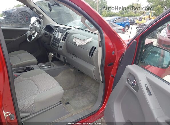 1N6AD0EV4GN799031 2016 NISSAN FRONTIER Red Widok wnętrza z przodu