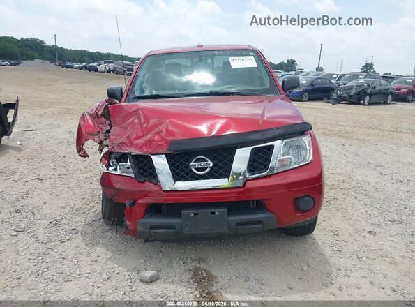 1N6AD0EV4GN799031 2016 NISSAN FRONTIER Red Widok wnętrza z tyłu