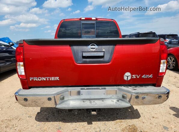 1N6AD0EV5GN759119 2016 NISSAN FRONTIER Красный Вид сзади