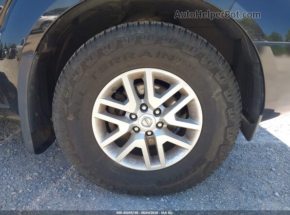1N6AD0EV6JN714875 2018 NISSAN FRONTIER Black Widok zestawu wskaźników
