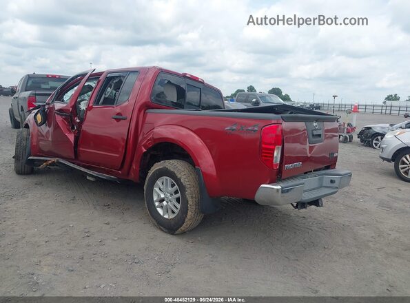 1N6AD0EV7KN718693 2019 NISSAN FRONTIER Burgundy Tył lewy