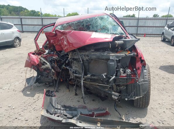 1N6AD0EV7KN718693 2019 NISSAN FRONTIER Burgundy Widok zestawu wskaźników