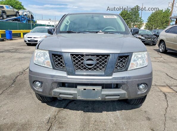 1N6AD0EV7KN764055 2019 NISSAN FRONTIER Gray წინა ხედი