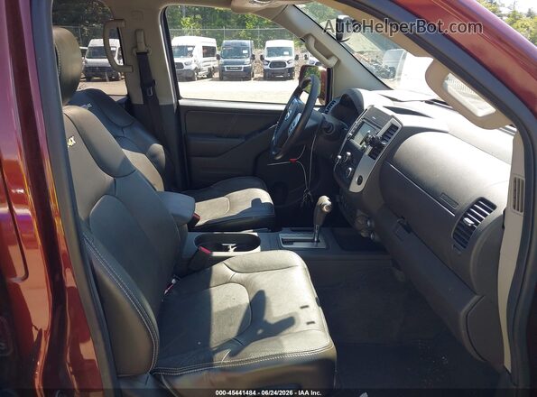 1N6AD0EV8GN708472 2016 NISSAN FRONTIER Maroon Սալոնի դիմացի տեսք