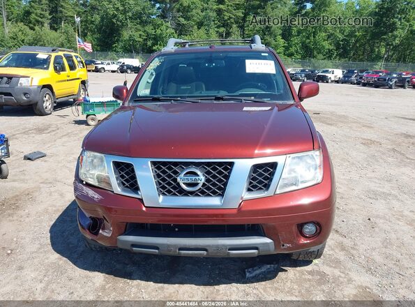 1N6AD0EV8GN708472 2016 NISSAN FRONTIER Maroon Սալոնի հետևի տեսք