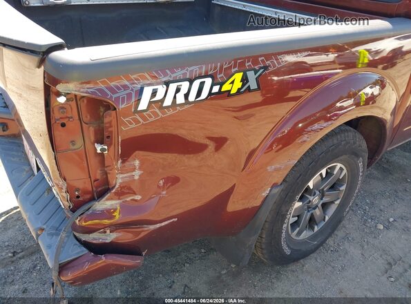 1N6AD0EV8GN708472 2016 NISSAN FRONTIER Maroon 