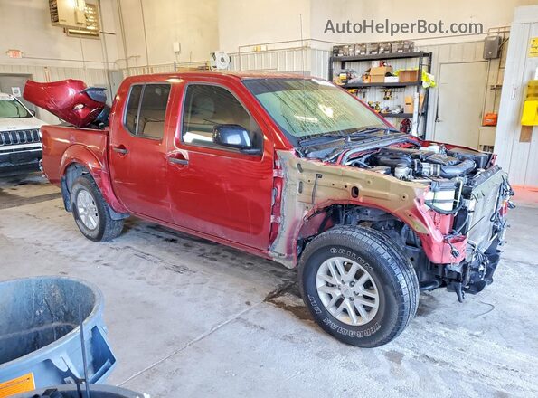 1N6AD0EV9KN736077 2019 NISSAN FRONTIER Бордовый Передняя правая четверть