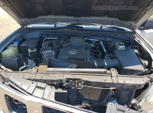 1N6AD0EVXHN736940 2017 NISSAN FRONTIER Silver უკანა სალონის ხედი