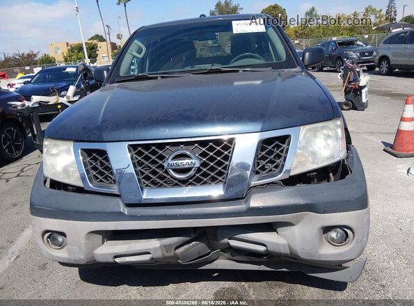 1N6AD0FR2HN743379 2017 NISSAN FRONTIER Blue Սարքավորումների վահանակի տեսք