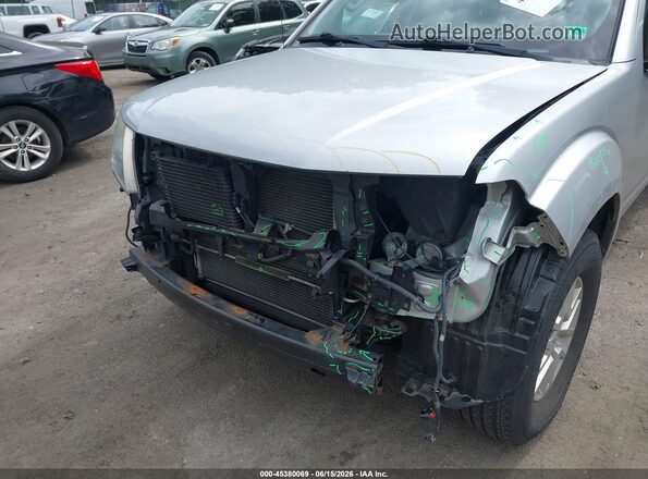 1N6AD0FV0GN753100 2016 NISSAN FRONTIER Silver Widok z przodu