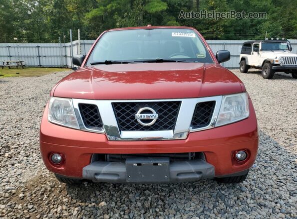 1N6AD0FV0JN739642 2018 NISSAN FRONTIER Red Widok z przodu