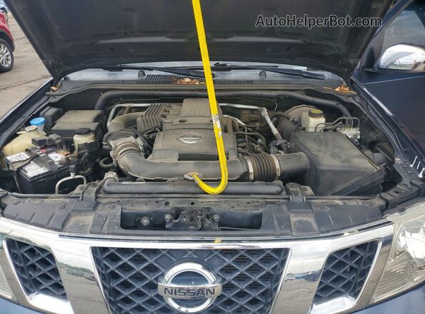 1N6AD0FV1GN706464 2016 NISSAN FRONTIER Синий Вид задней части салона