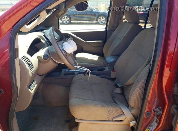 1N6AD0FV7GN714746 2016 NISSAN FRONTIER Burgundy წინა სალონის ხედი