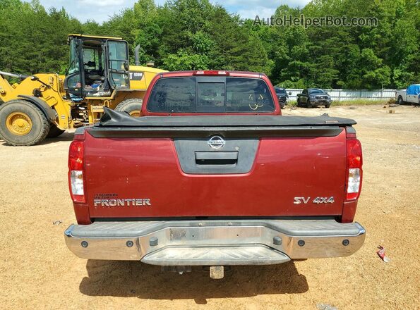 1N6AD0FV7GN714746 2016 NISSAN FRONTIER Burgundy უკანა ხედი