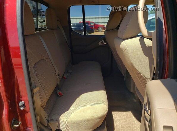 1N6AD0FV7GN714746 2016 NISSAN FRONTIER Burgundy უკანა სავარძლების ხედი